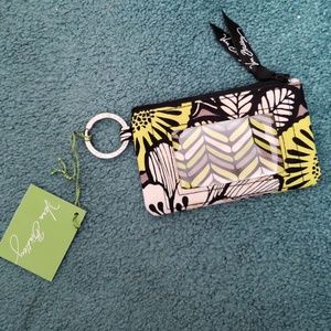 Vera Bradley Zip ID Case, in Citron